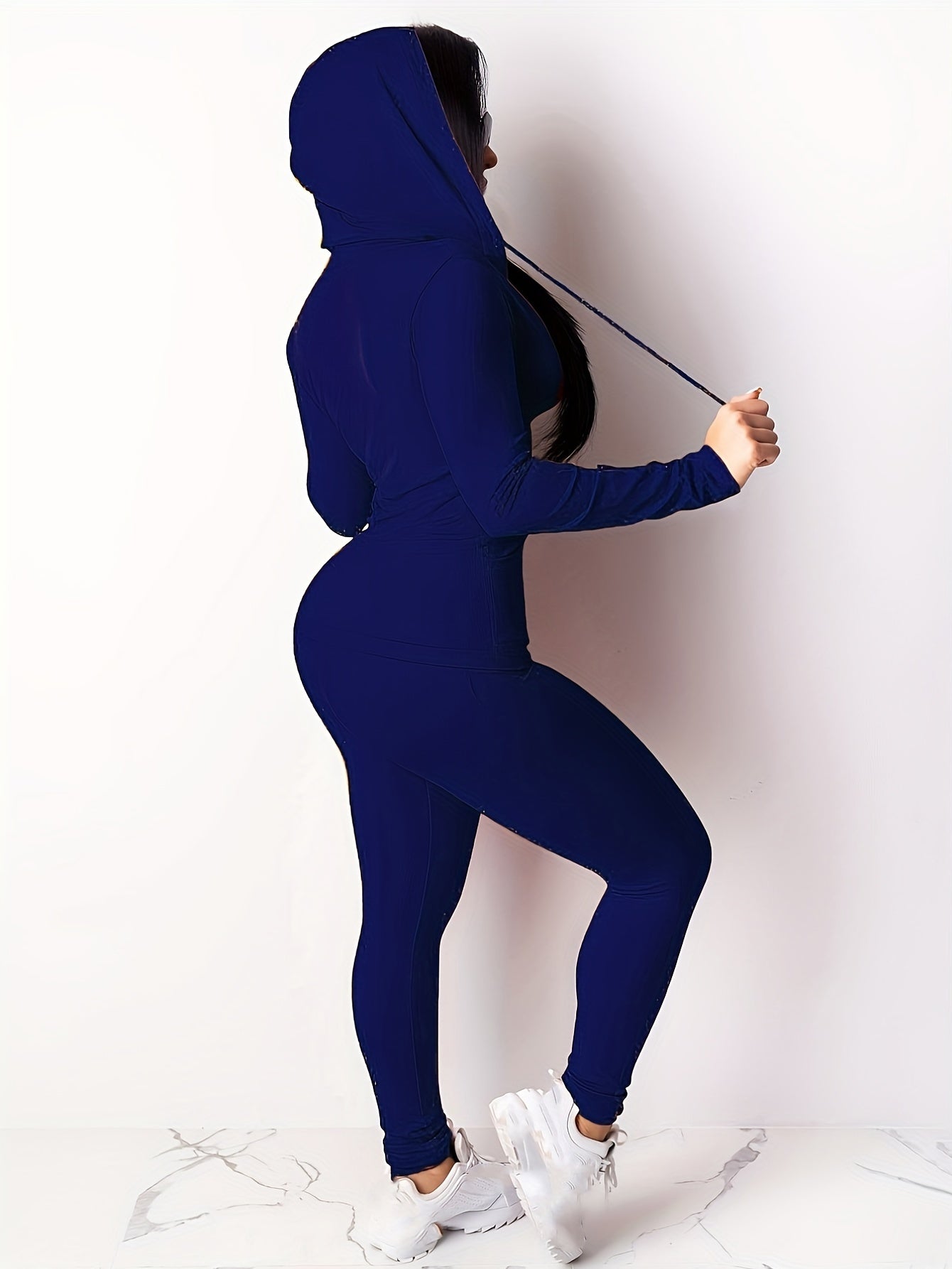Targeted Women'S Pants Set Two Piece Set Women Festival Fall Winter Top+Pant Sweat Suits Neon 2pcs Outfits Matching Sets -