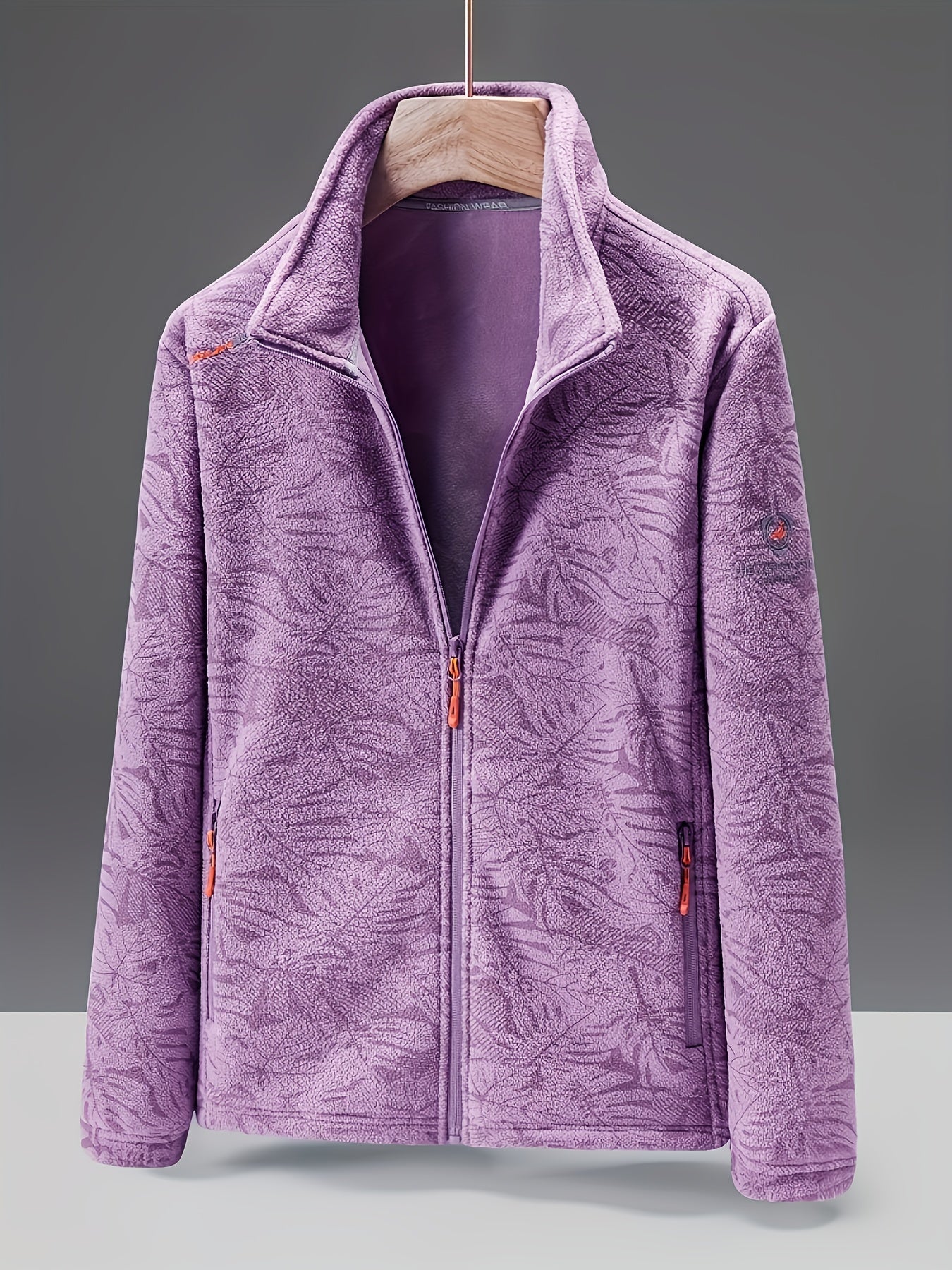 Women's Autumn and Winter Fleece Jacket, Stand Collar Cardigan, Thick Insulated Mink Fleece Outdoor Jacket Sweatshirt, Cold Weather Jacket, Outdoor Wear, Cozy Winter Top, Fleece Cardigan, Women's Cardigan, Long Sleeve Top, Ca -
