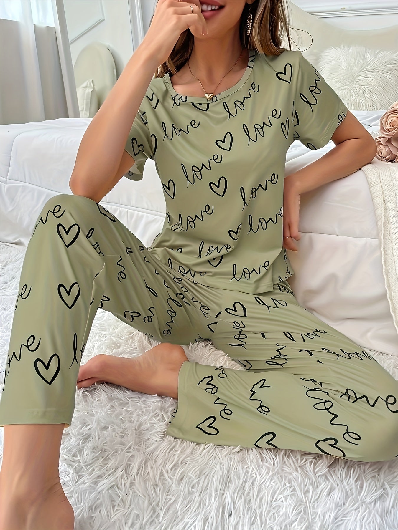 Women's casual pajamas Stay comfy and relaxed with these women's casual home clothes—perfect for lounging in style! -