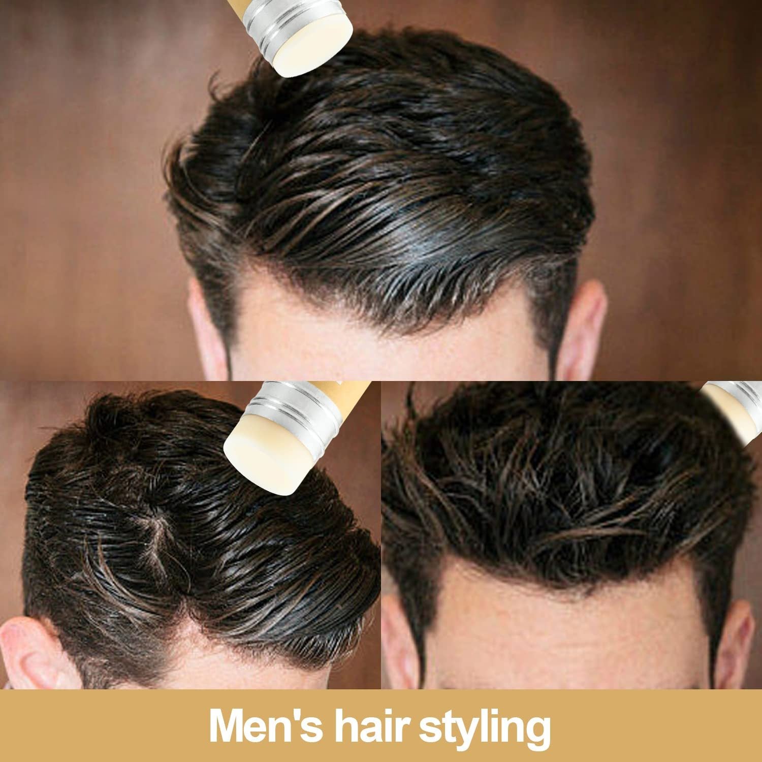 Tame your locks and rock your look with this trusty hair styling wax! -