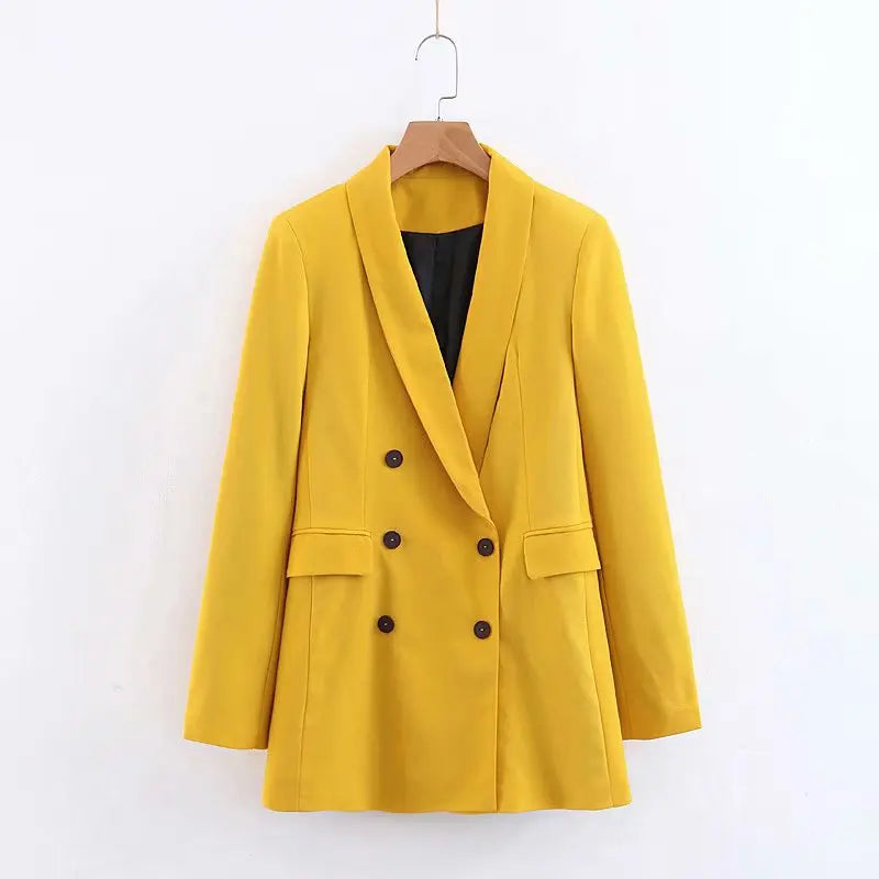 Business Double Breasted Suits Women -