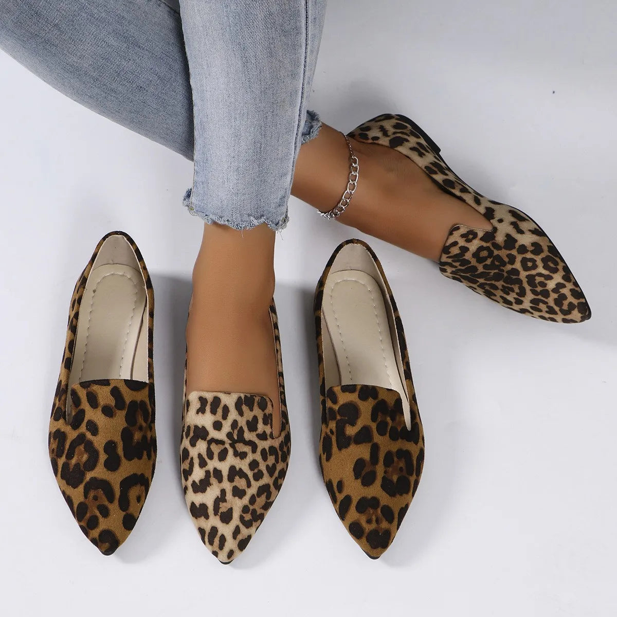 New Knitted Breathable Mesh Women's Shoes -