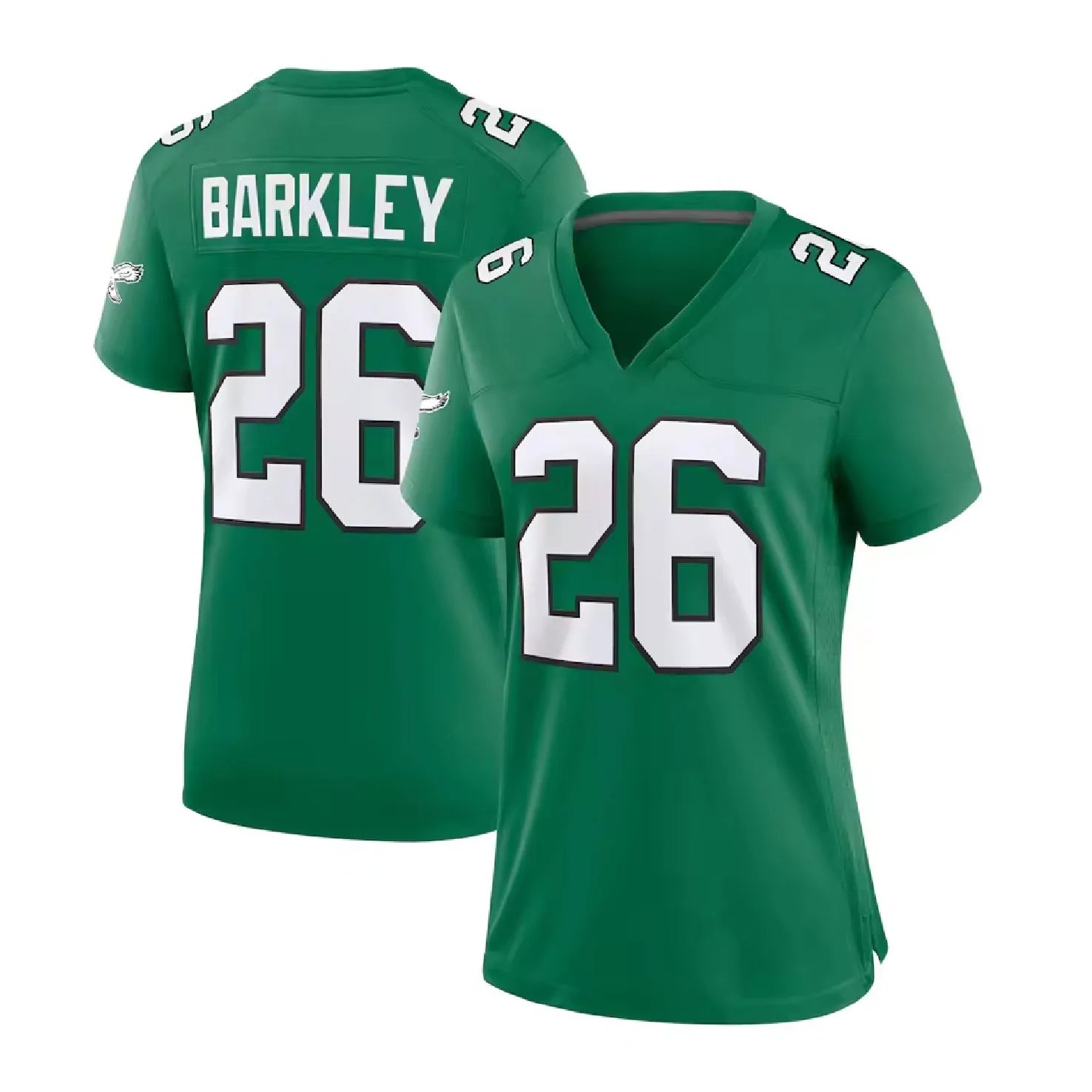 Women's Philadelphia 26 Saquon Barkley 1 Jalen Hurts 33 DeJean Football Jerseys Stitched Jerseys -