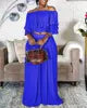 Women Ruffle Off Shoulder Tops Plus Size (Wide Leg) -