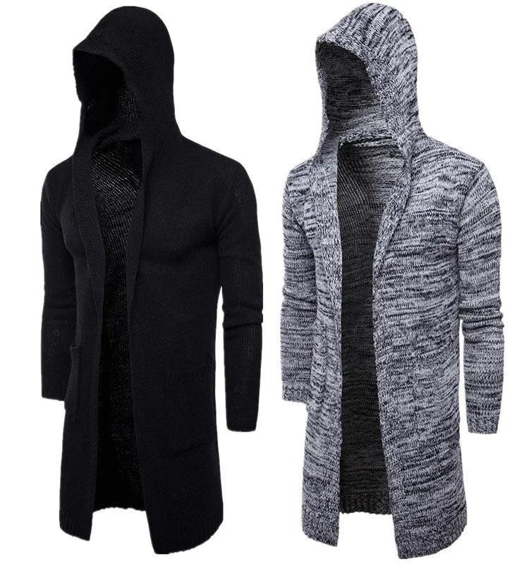 Long Cardigan Hoodie -