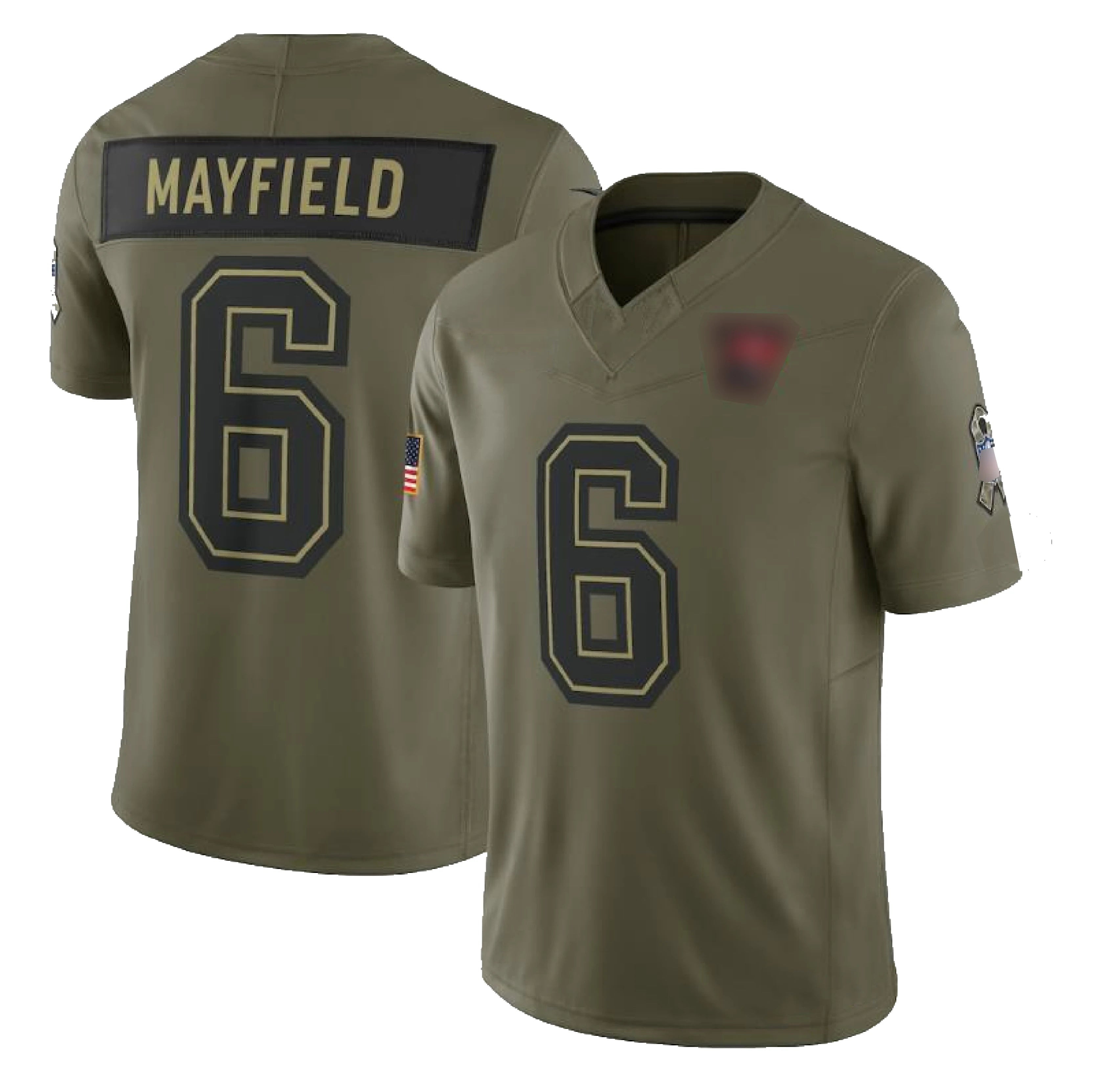 Salute to Service Jersey Barkley Mahomes Purdy Barkley Gibbs Allen Stroud -