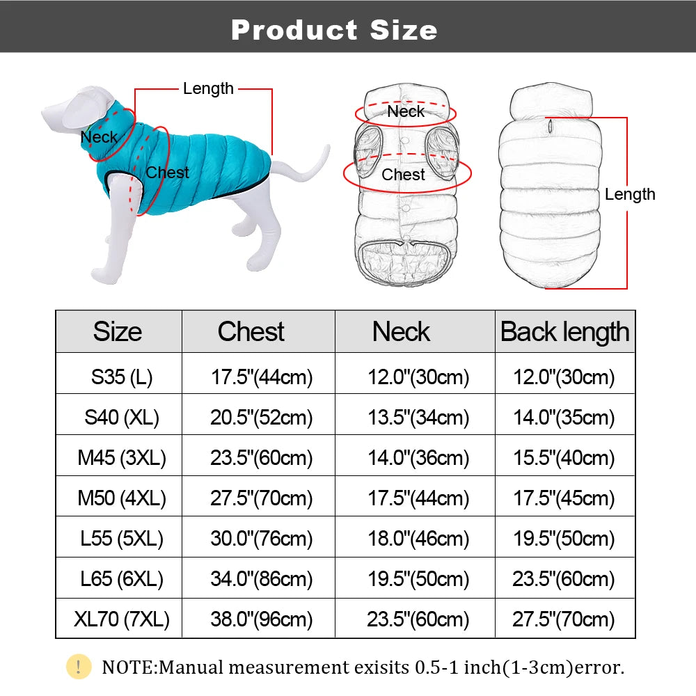 3 Layer Waterproof Outfit for Dogs -