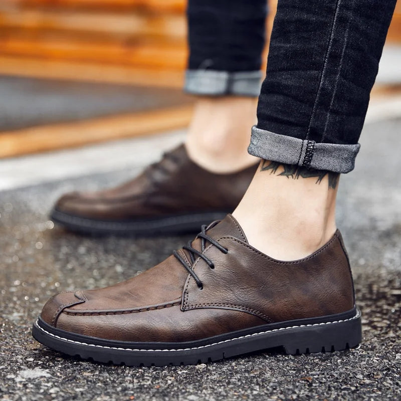 Men Shoes Lace up -