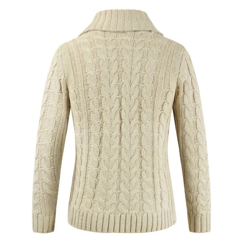 Men Long-sleeve Knitted Sweater -