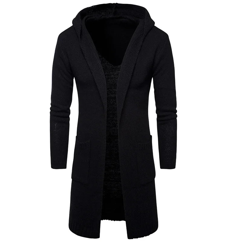 Long Cardigan Hoodie -