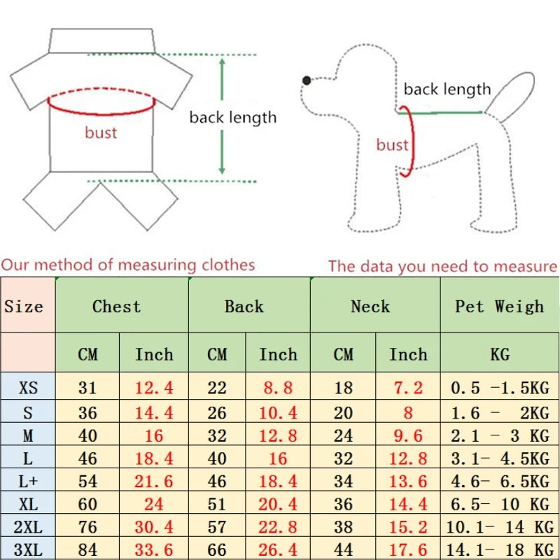 Keep your furry friend stylish and comfortable with this dog vest, t-shirt, or shirt—crafted from 100% high-quality materials for your pet's ultimate comfort! -