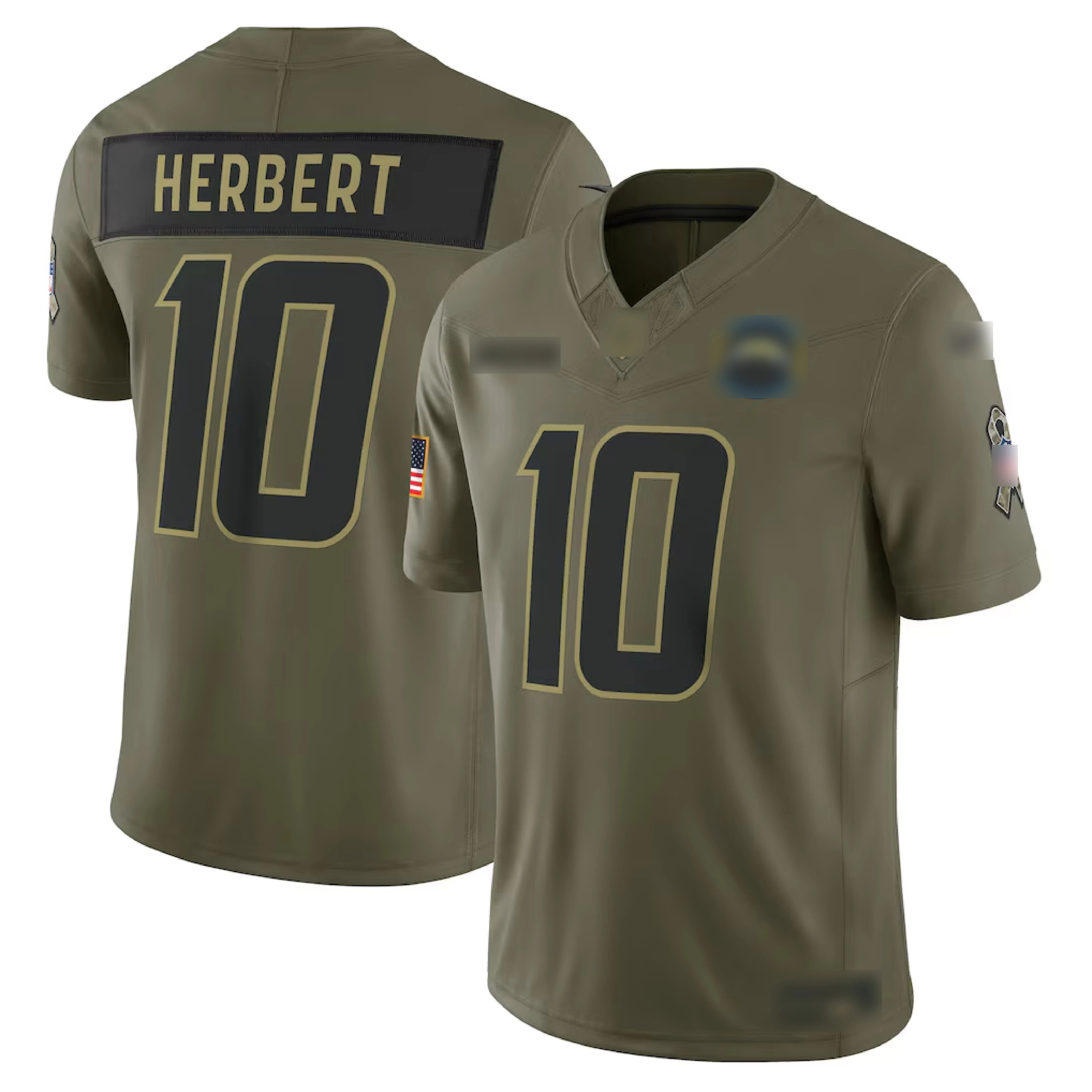 Salute to Service Jersey Barkley Mahomes Purdy Barkley Gibbs Allen Stroud -