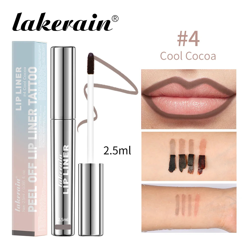 Enhance your look with this waterproof lip liner that also acts as a long-lasting lipgloss. Enjoy a precise application and a smudge-proof finish that stays in place throughout the day! -