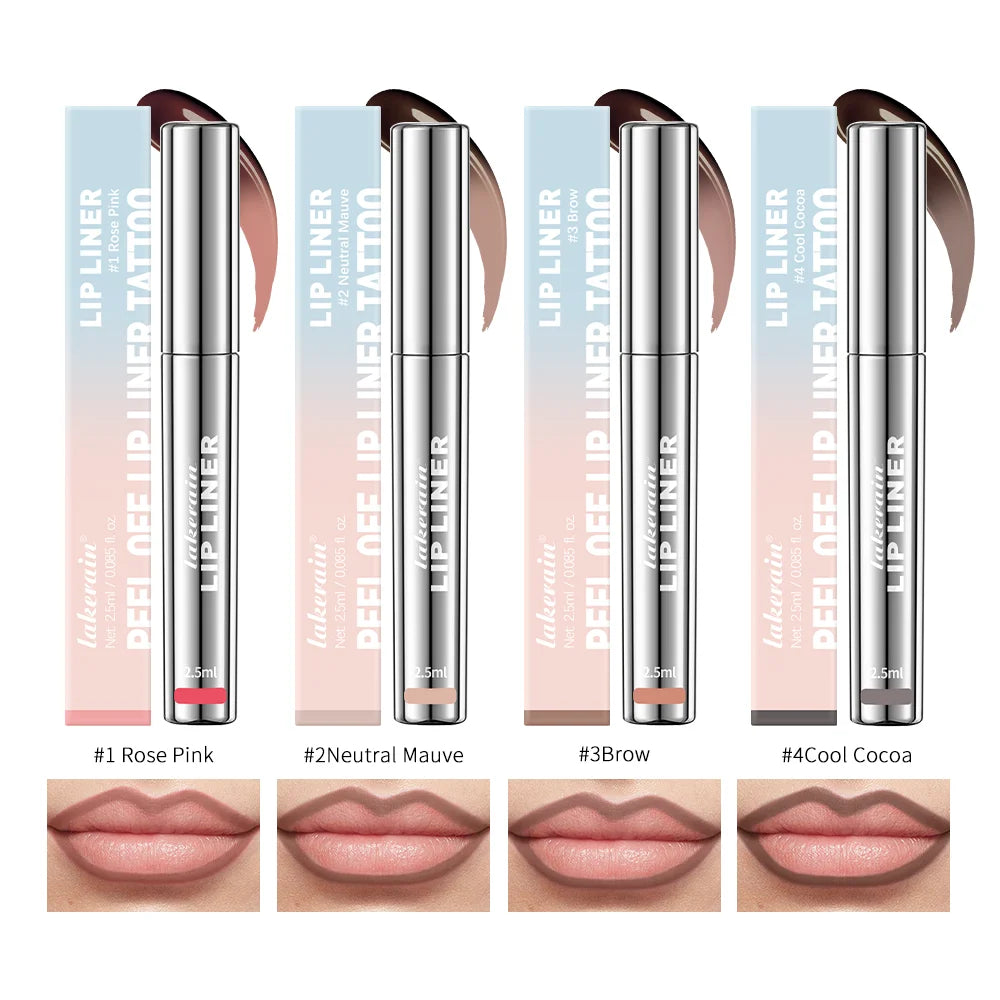 Enhance your look with this waterproof lip liner that also acts as a long-lasting lipgloss. Enjoy a precise application and a smudge-proof finish that stays in place throughout the day! -