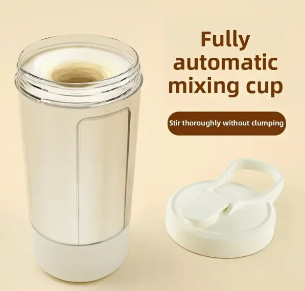 Rechargeable electric blender cup | protein powder shaker+coffee/milk/smoothies/protein milkshakes -