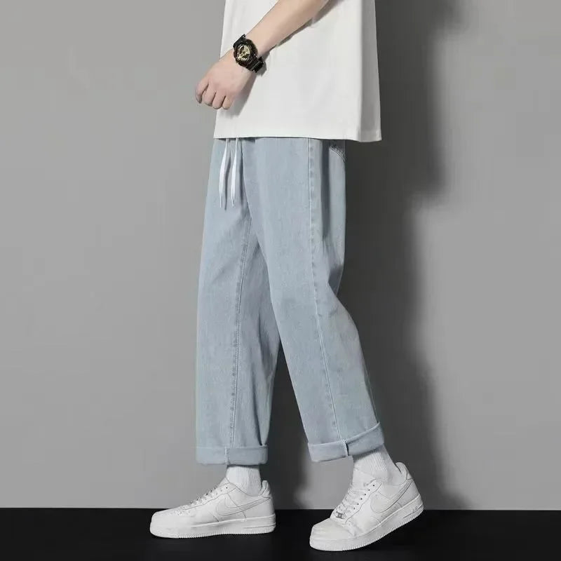 Men's Jeans New Loose Straight Leg -