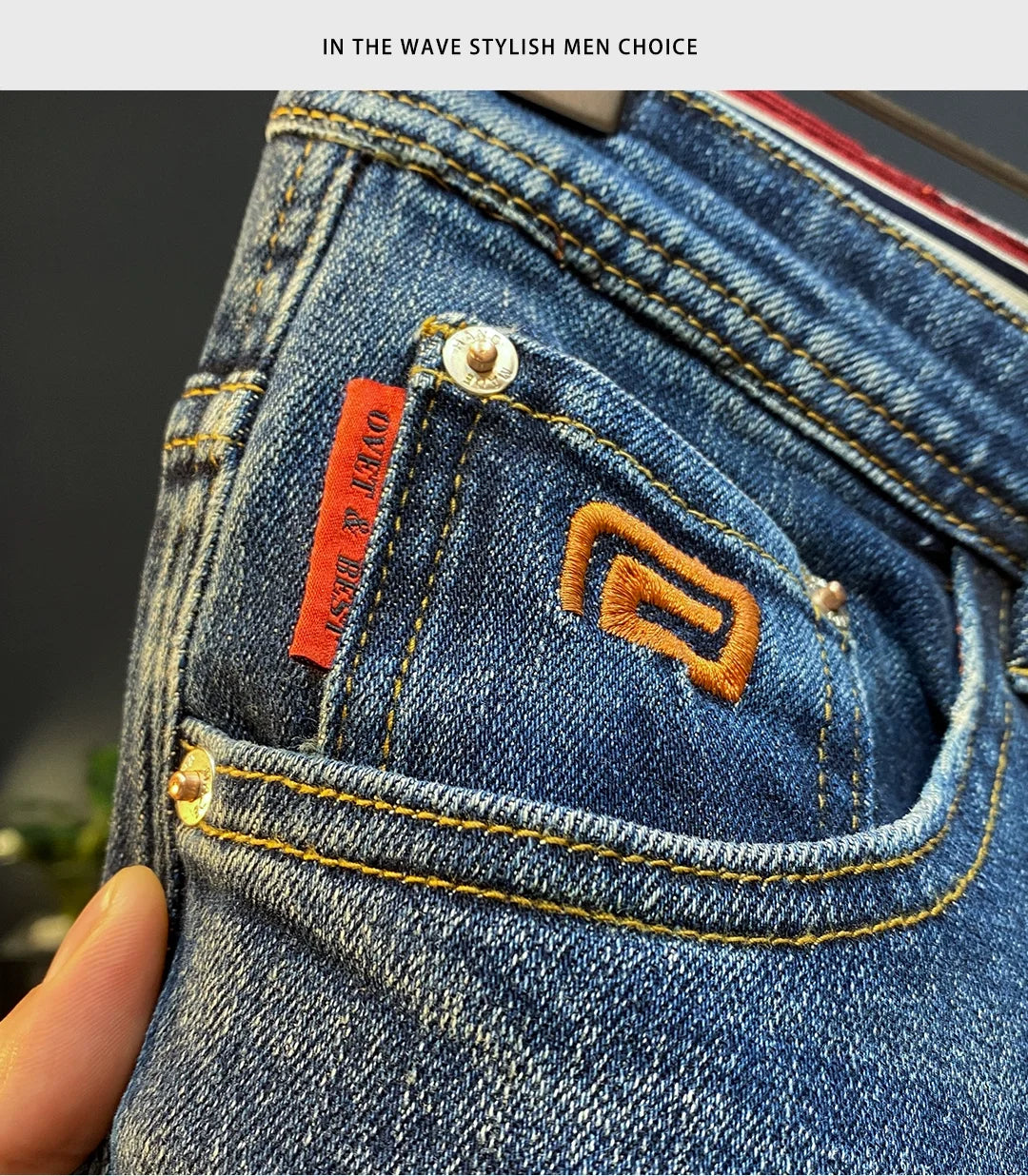Jeans For Men Fashion High End -