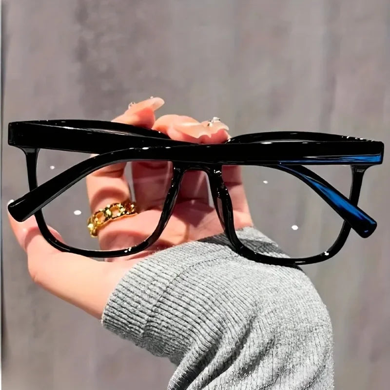 3pcs Unisex Square Frame Blue Light Blocking Glasses -
