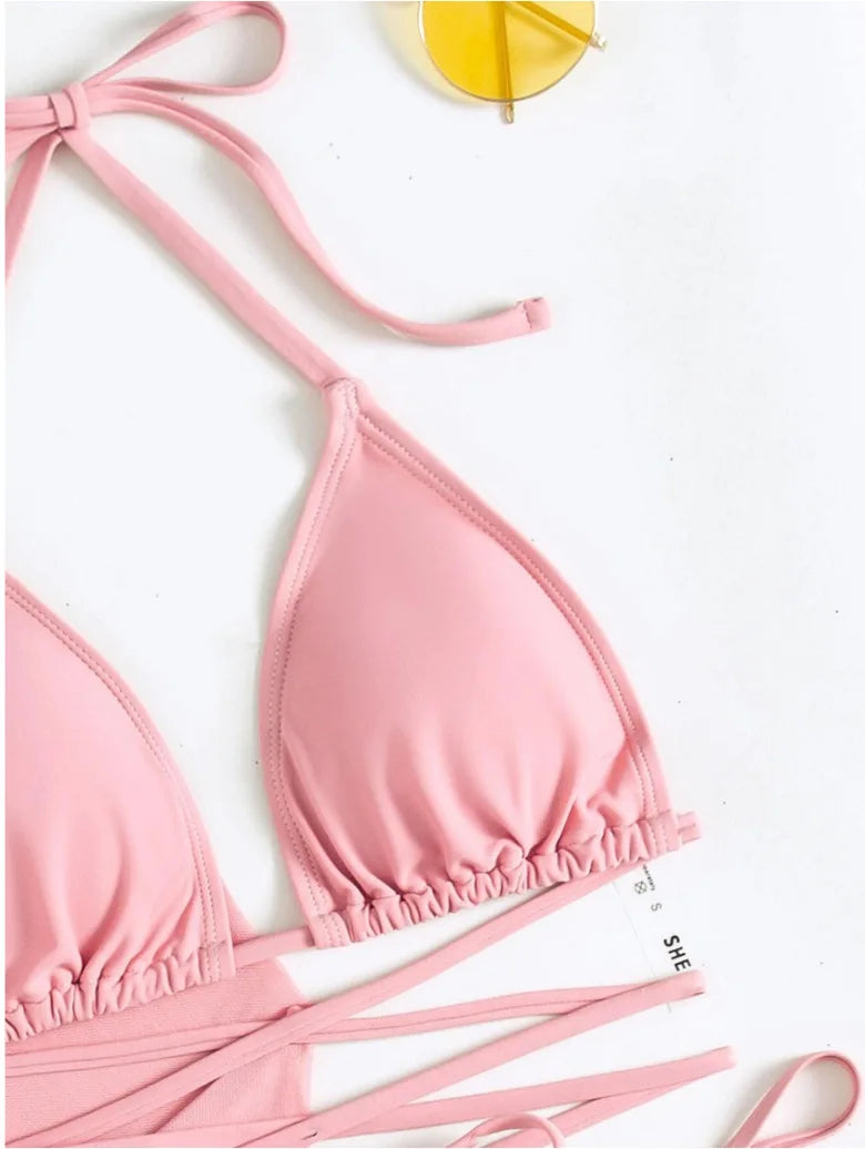 Swimwear Woman Swimsuit Cover Up Bikini Sets -