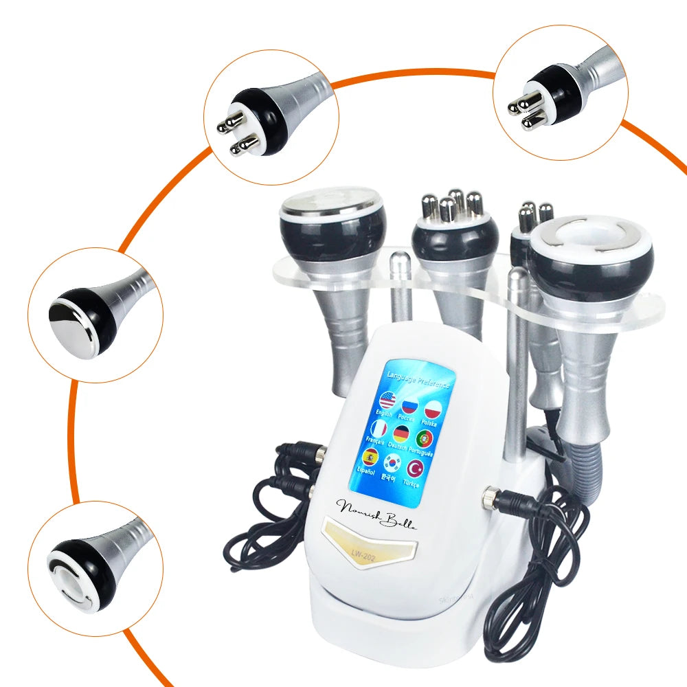4IN1 Body Slimming Machine Beauty Massager Skin Tighten Face Lifting Vacuum Suction -