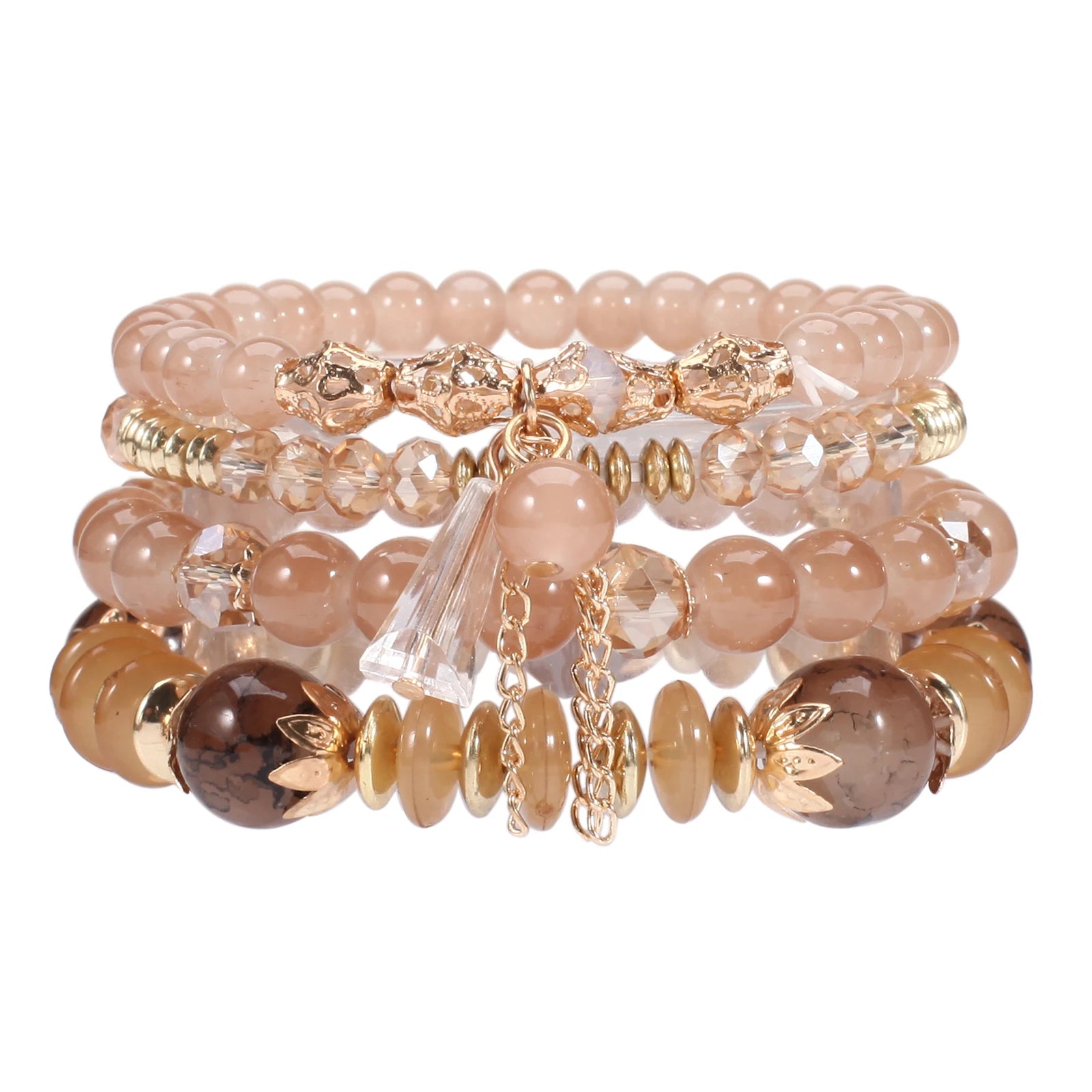 Stackable Bead Bracelets -