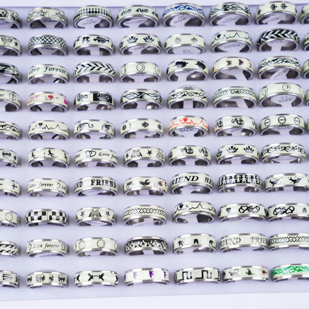 10/20/30/50Pcs Classic Rings -