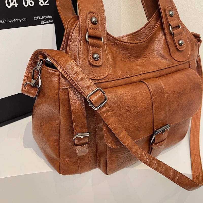 Make a statement with these luxurious handbags for women, crafted from leather and designed to be worn as shoulder bags. Elevate your style with these sac de luxe femme accessories, perfect for a chic and sophisticated look! -