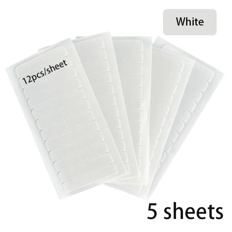 Hair System Tape Invisible Wig Glue Adhesive Materials Double Sided Tape For Lace Front Toupee 5/10Sheets Hair Extension Tape -