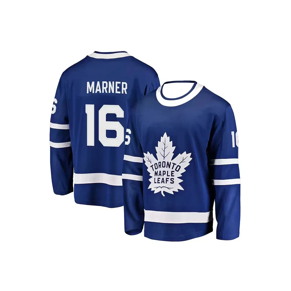 Toronto Ice Hockey Maple Leaf No.34 Long Sleeve T-shirt Men's -