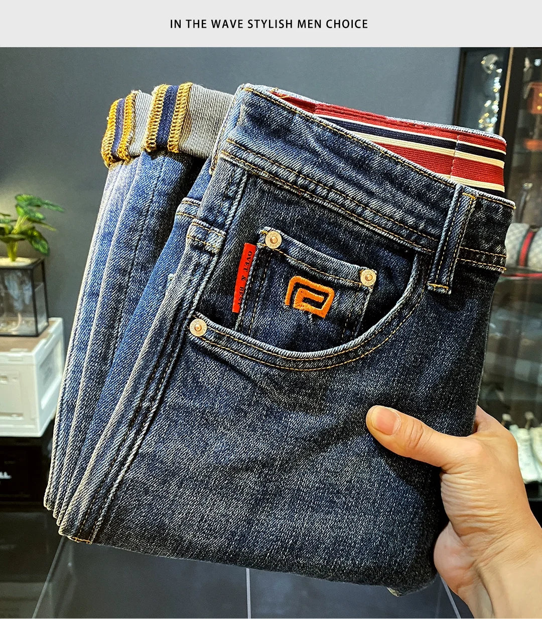 Jeans For Men Fashion High End -