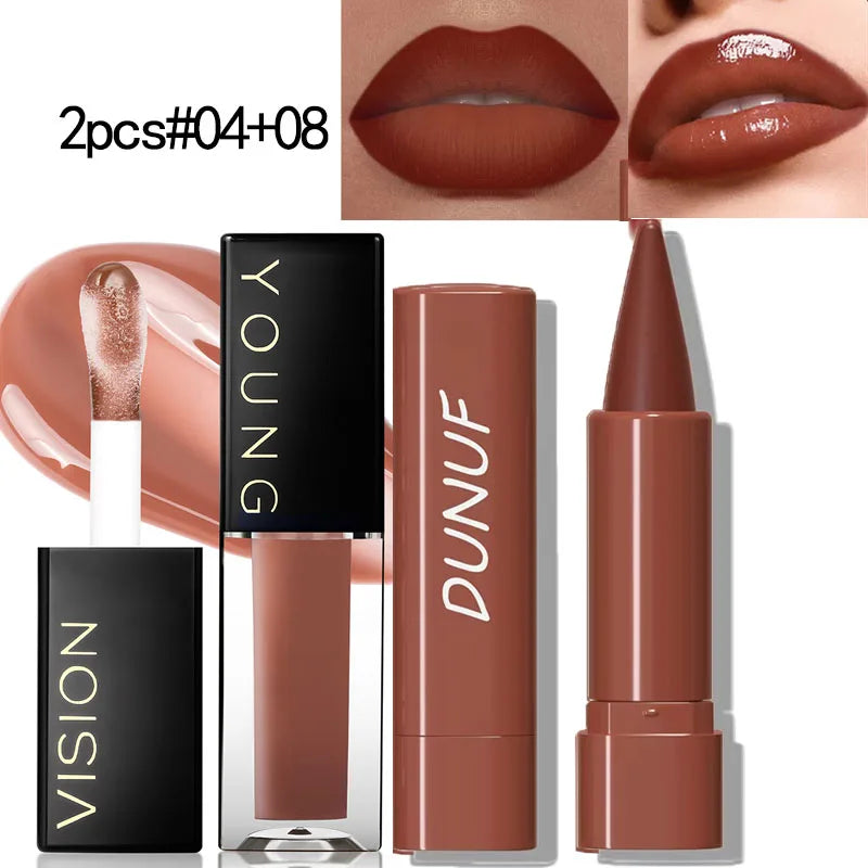 Gradient Lip Liner Pen with Matte Velvet Finish -