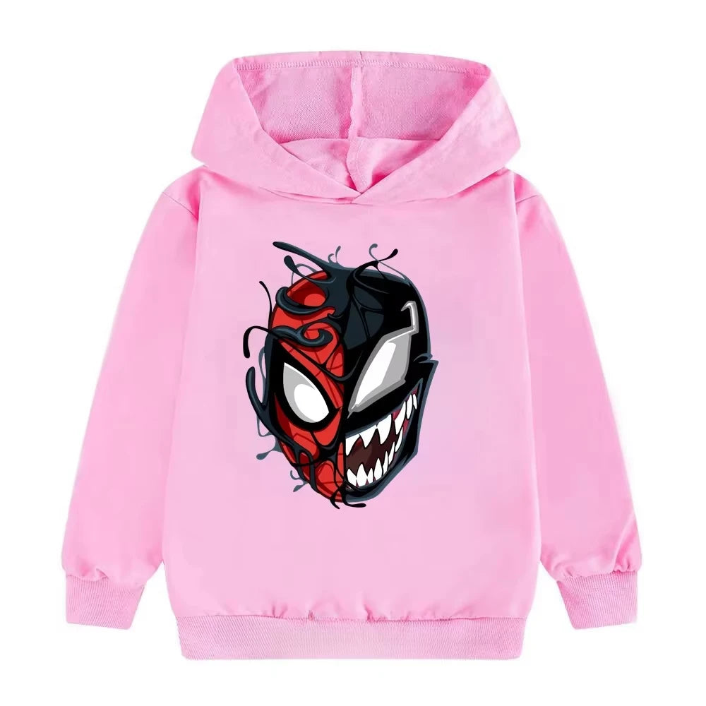 Marvel Spider Man Venom Printed Hoodie -