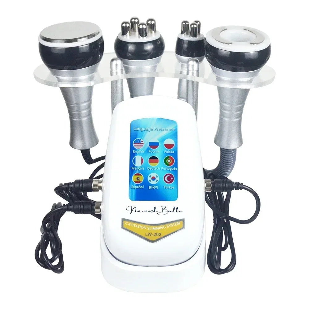 4IN1 Body Slimming Machine Beauty Massager Skin Tighten Face Lifting Vacuum Suction -