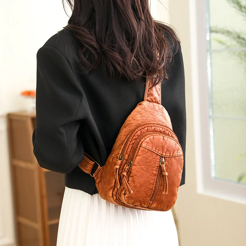 Carry your essentials in style with this soft PU leather shoulder crossbody bag. Designed for high quality and durability, this accessory is perfect for adding a chic touch to your outfit. -
