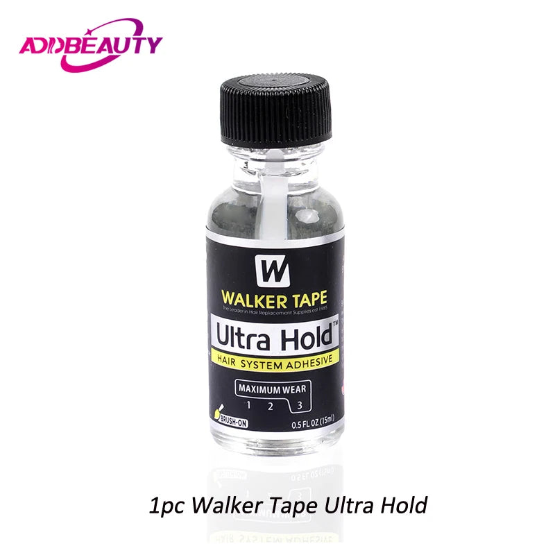Ultra Hold Walker Tapes C-22 Glue Remover for Lace Front Wigs Human Hair Toupee 15ml Adhensive Glue Tape Waterproof Glue Remover -