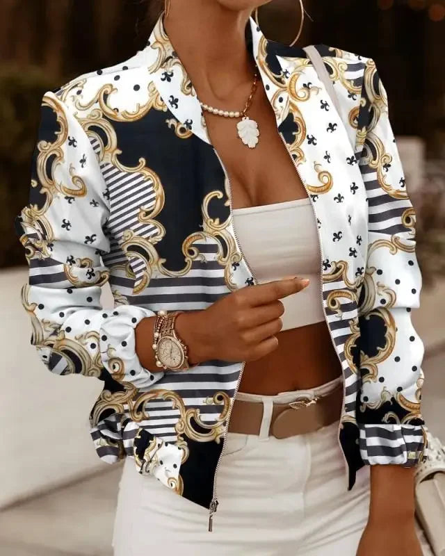 Stay stylish and warm with this women's jacket—perfect for any season! -