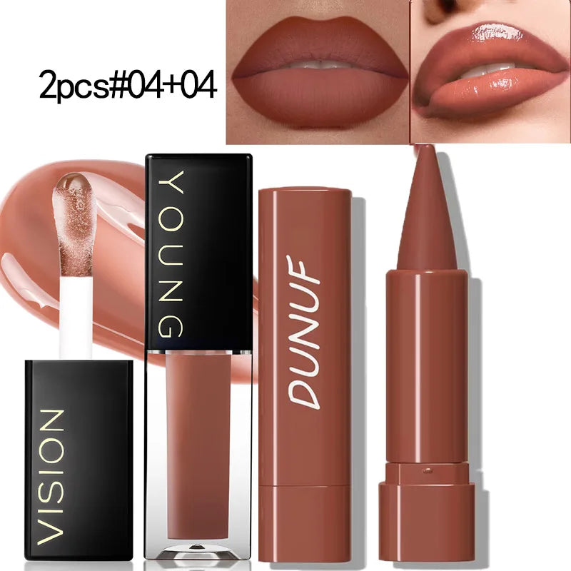 Gradient Lip Liner Pen with Matte Velvet Finish -