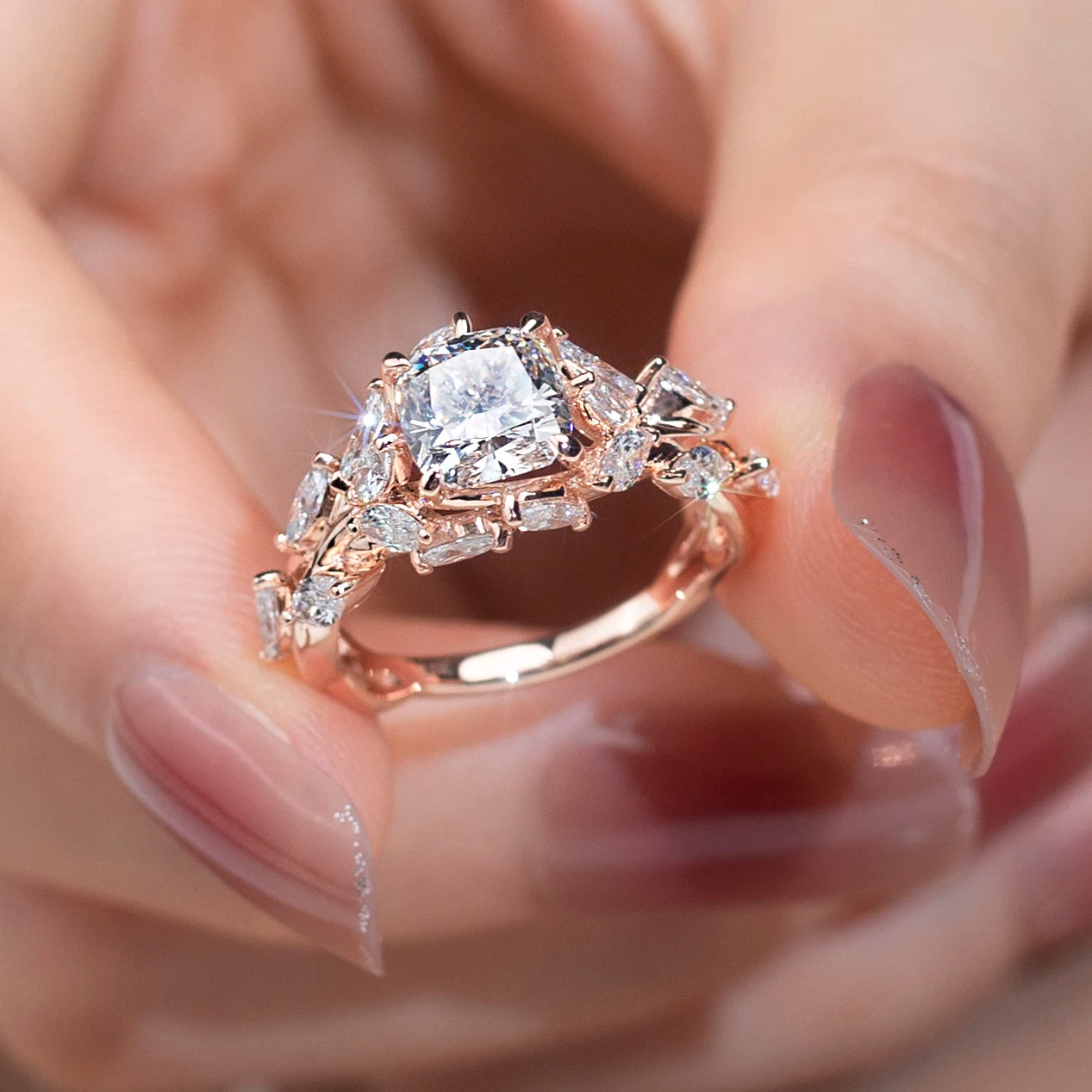 18k Gold 1.5ct E VVS Engagement Ring Style Lab Diamond -