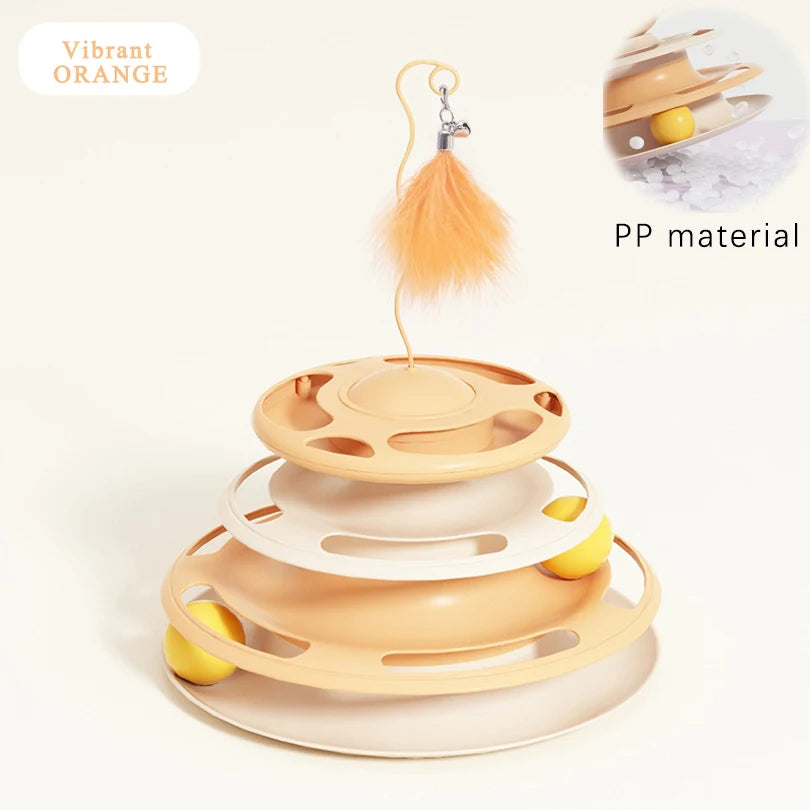 Motion Activated Interactive Cat Toy for Indoor -