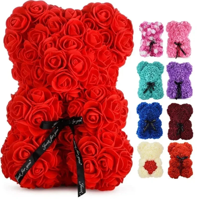 Rose Teddy Bear -