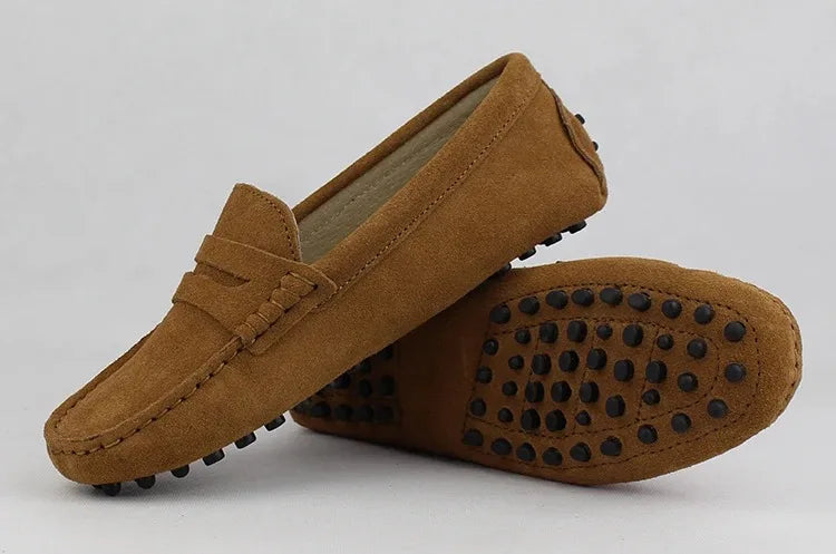 100% Genuine leather Women flats Fashion Handmade Women Casual leather shoes Leather Moccasin Women Driving Shoes Loafers -