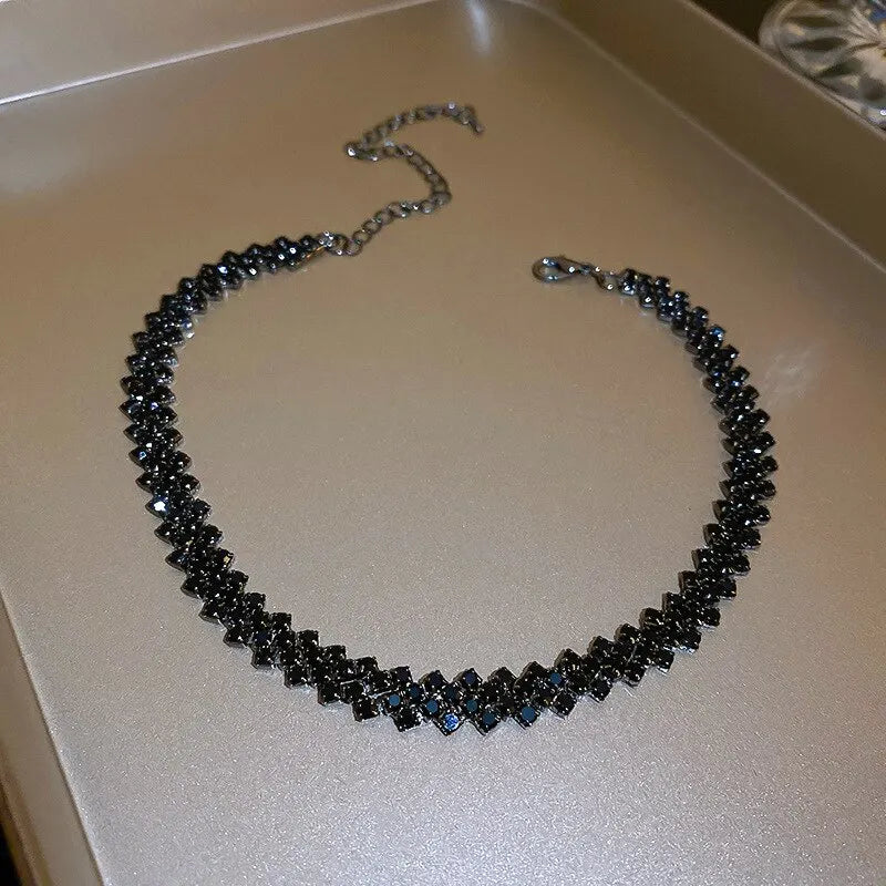Rhinestone Choker -