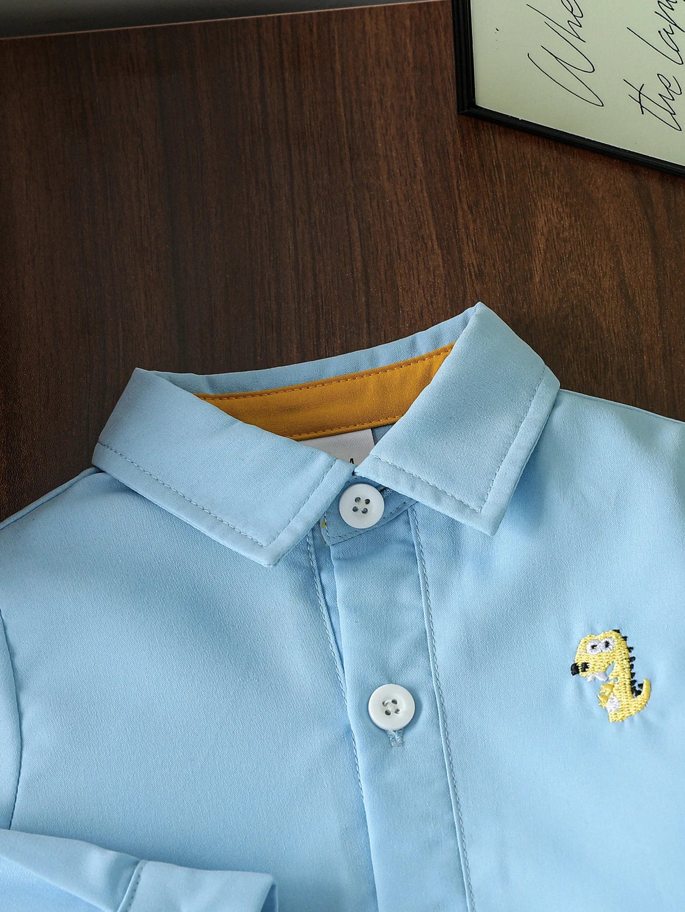 Dress your baby boy comfortably with this stylish long sleeve outfit—perfect for cooler days and playtime! -