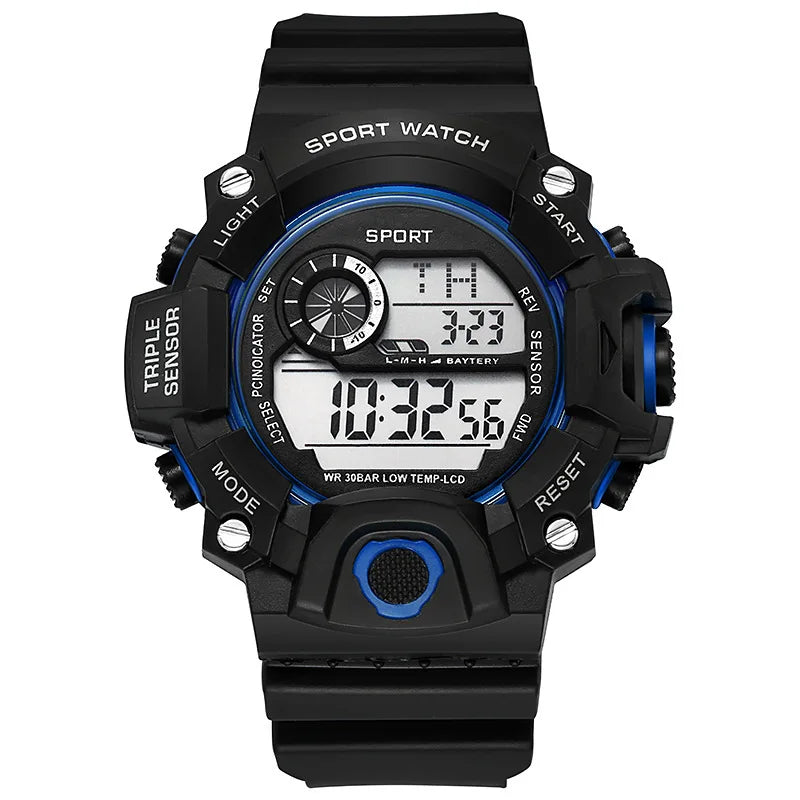 Fashion Men's Watch Sports Electronic Wristwatch -