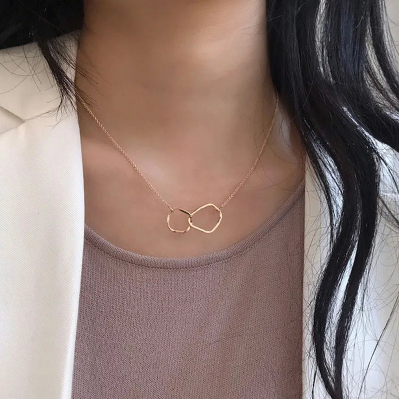 Two Round Shaped Necklaces -
