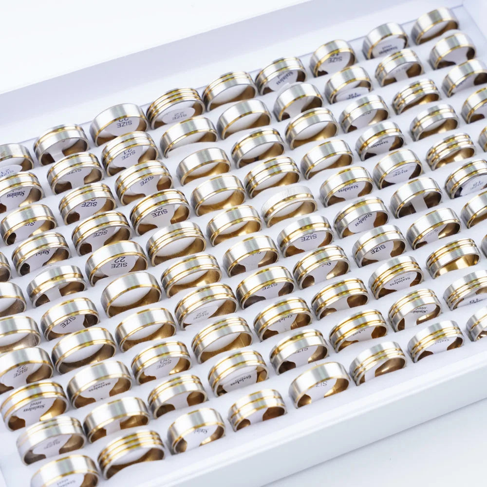 10/20/30/50Pcs Classic Rings -