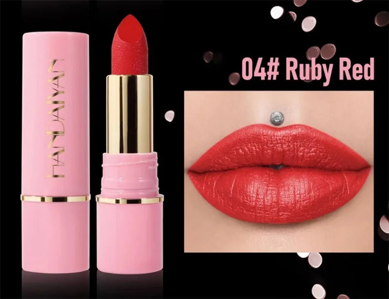 8 Colors Lipstick (Metallic) -