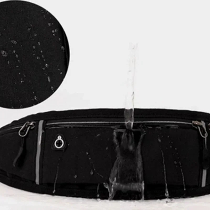 Stay hands-free and organized with this multifunctional waist pack for both men and women. Ideal for running or sports, this sport bag provides convenience and practicality for all your essentials on the go! -