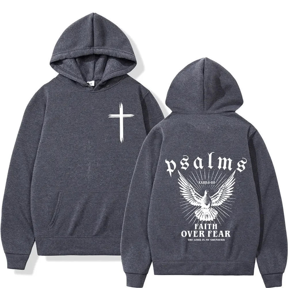 Faith Over Fear Hoodies Men & Women -