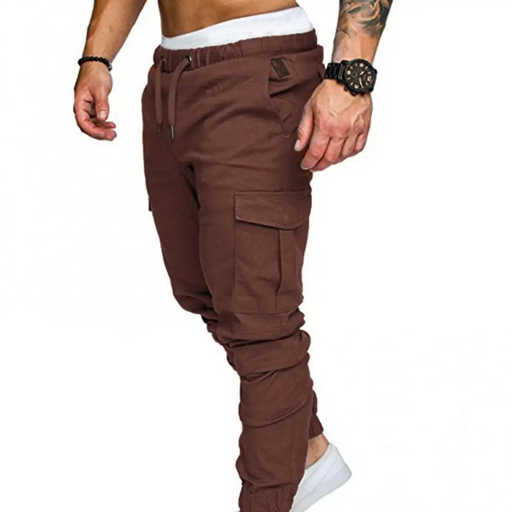 Men Skinny Cargo Pants -